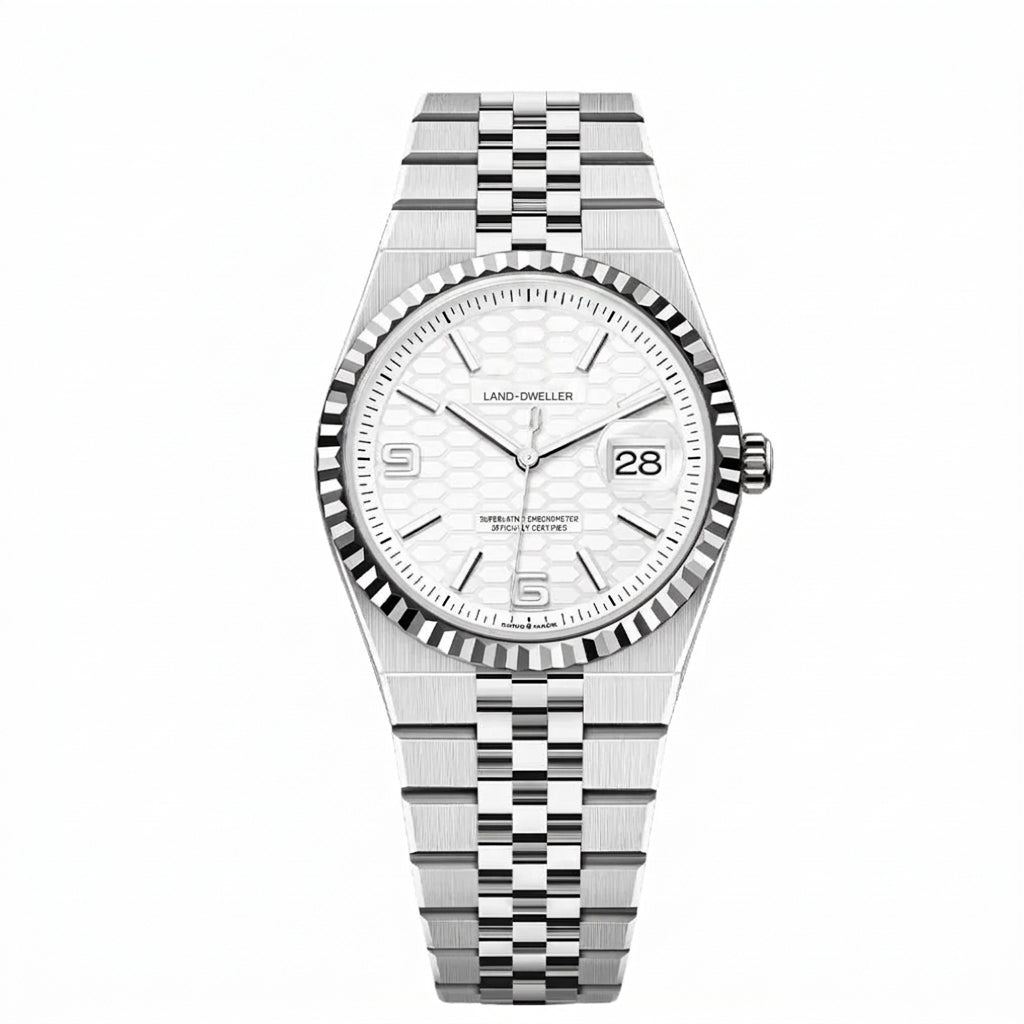 Land Dweller White Dial