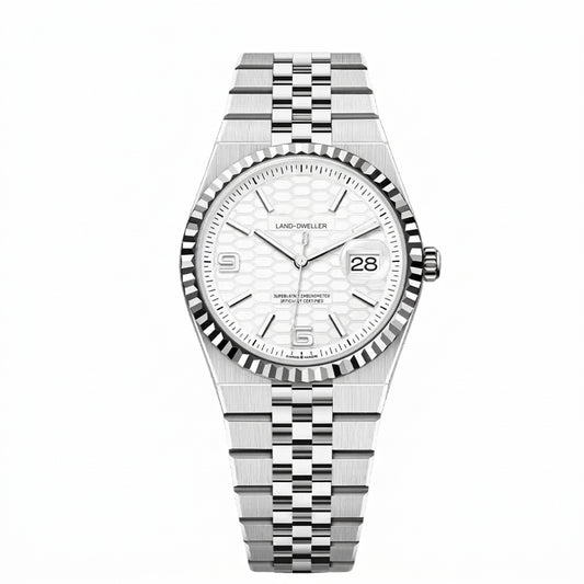 Land Dweller White Dial
