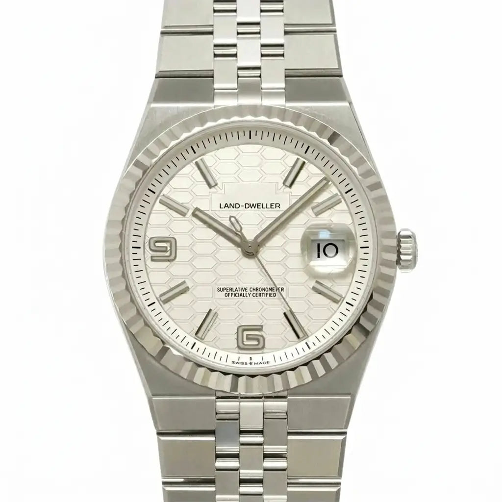 Land Dweller White Dial