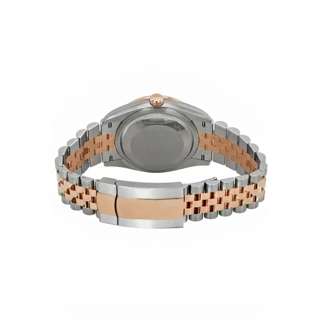 Datejust Dark Rhodium Dial Fluted Bezel