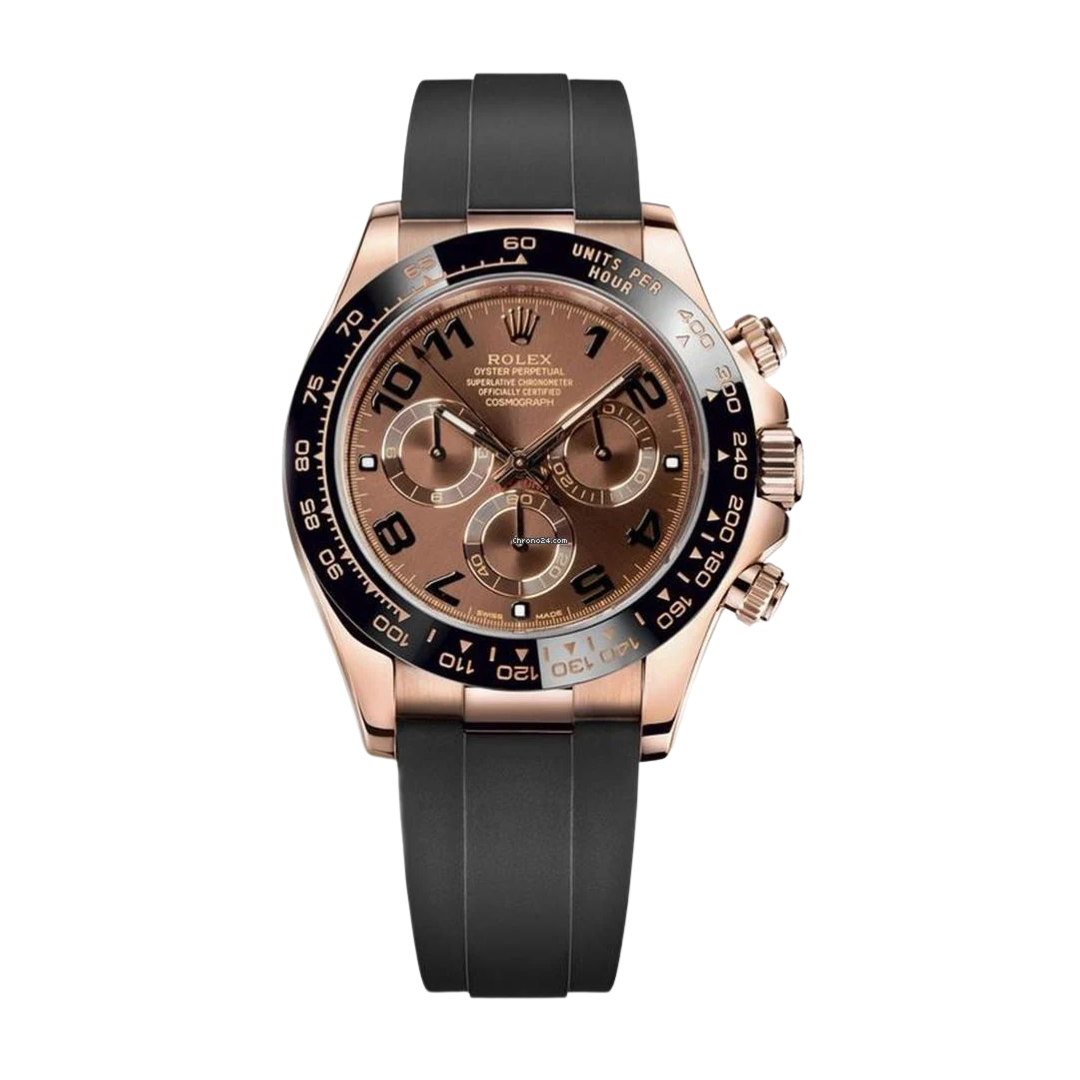 Rolex Daytona – Brown Dial – Oysterflex